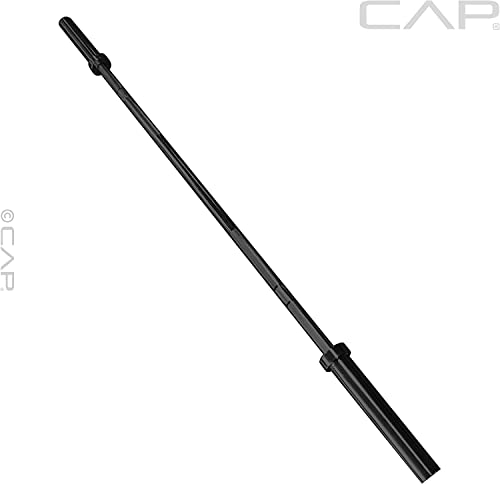 CAP Barbell 2-Inch Olympic Barbell Bars | 5 ft, 6 ft, & 7 ft | Multiple Options