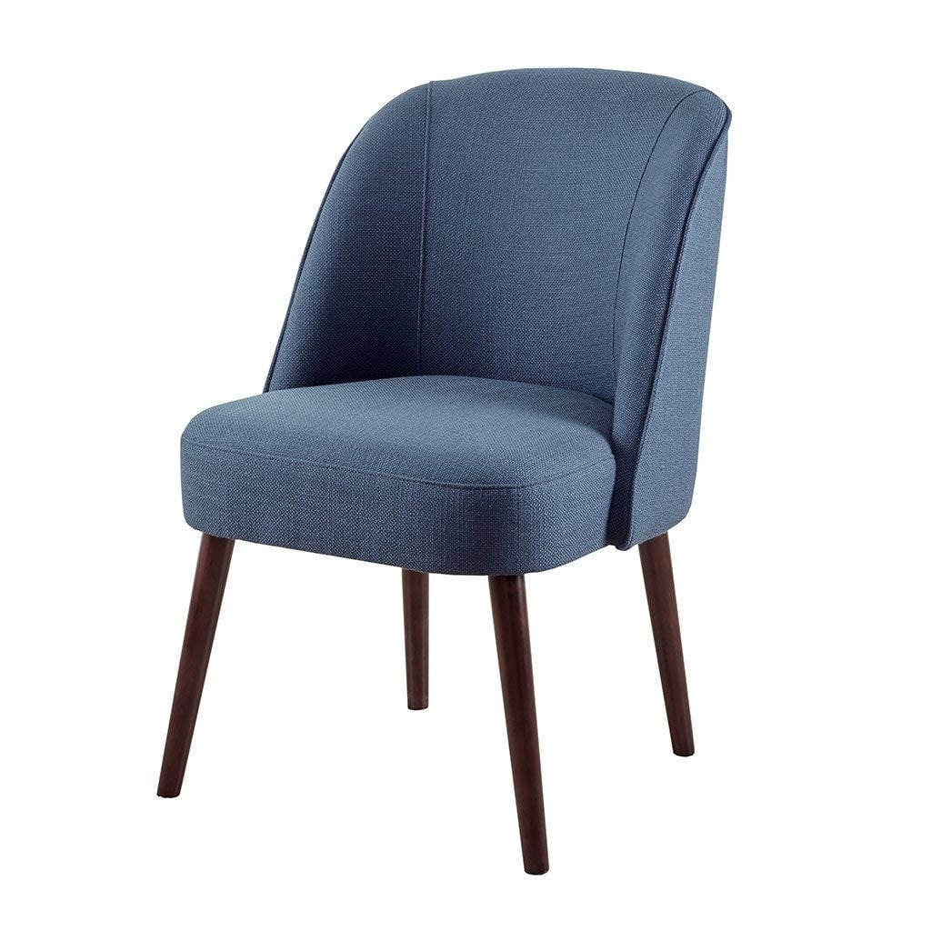 Madison Park Bexley Rounded Back Dining Chair Blue See below