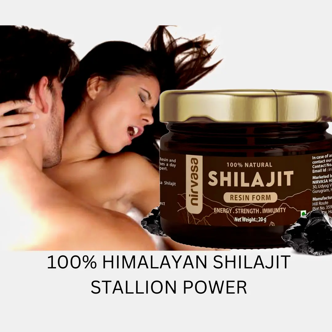 NIRVASA Pure Shilajit Resin 20gm Increases energy levels boosts immunity