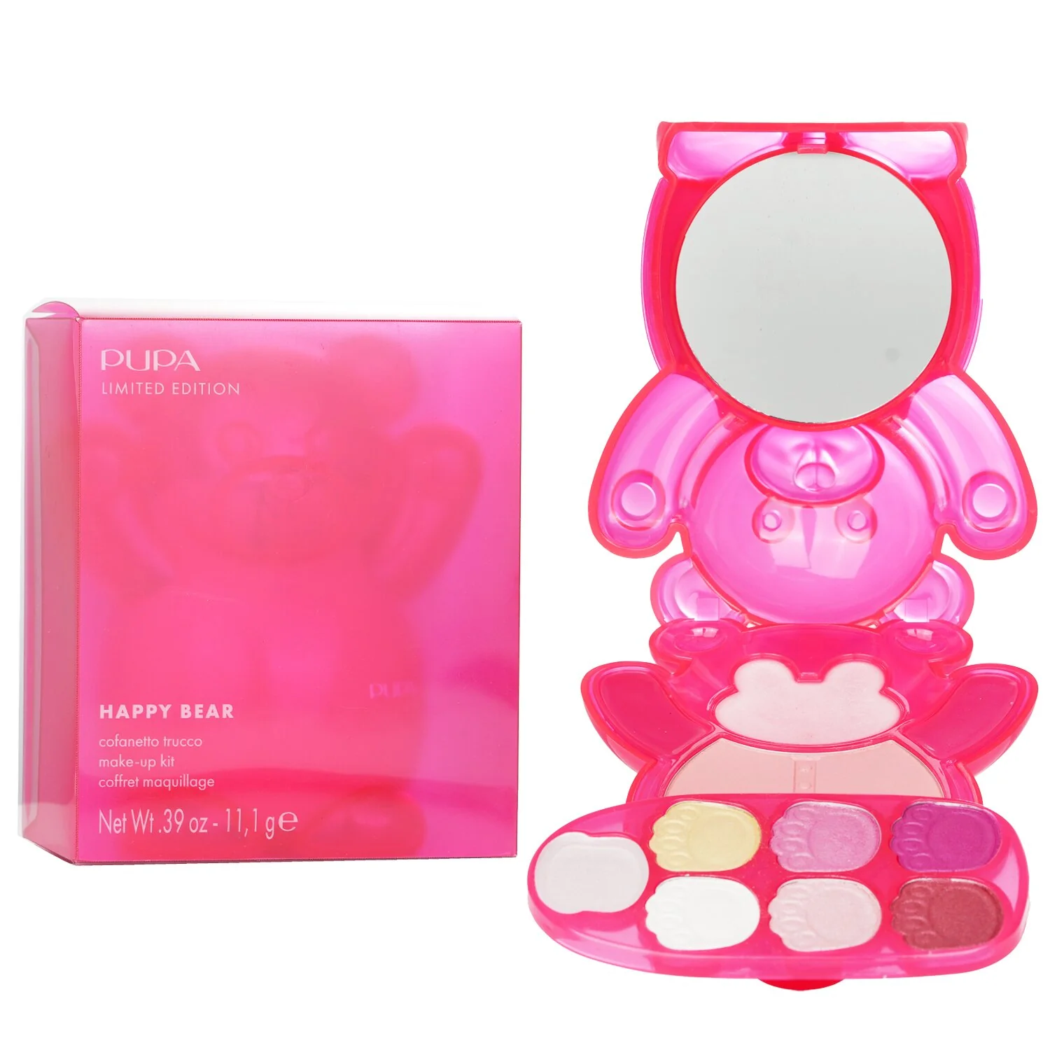 Pupa Happy Bear Make Up Kit Limited Edition - # 003 Red  11.1g/0.39oz