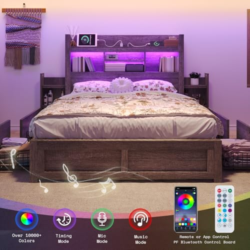 Queen Bed Frame with 49.6