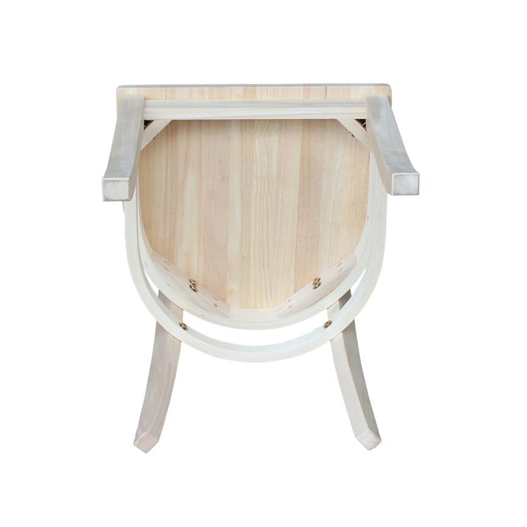 Set of Two Charlotte X-Back Chairs