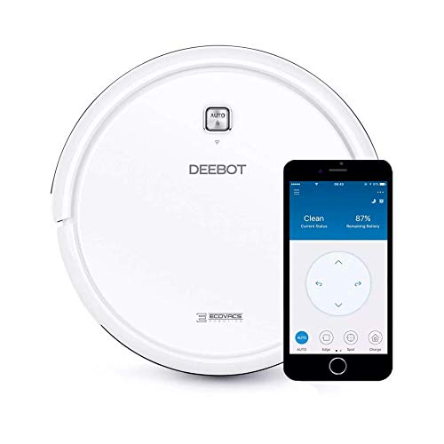 ECOVACS Winbot W1 Pro Window Cleaning Robot, Intelligent Cleaning with Dual Cross Water Spray Technology, Win SLAM 3.0 Path Planning, 2800Pa Suction Power, Edge Detection Technology, App Control,Grey