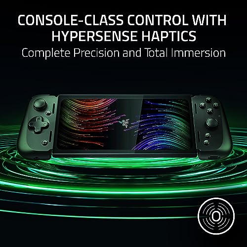 Razer Edge WiFi Gaming Tablet: Snapdragon G3X Gen 1 - Console-Class Control with HyperSense Haptics - 6.8” 144Hz AMOLED FHD+ Touchscreen - Android, PC, Xbox, Cloud Gaming - Powered Nexus App