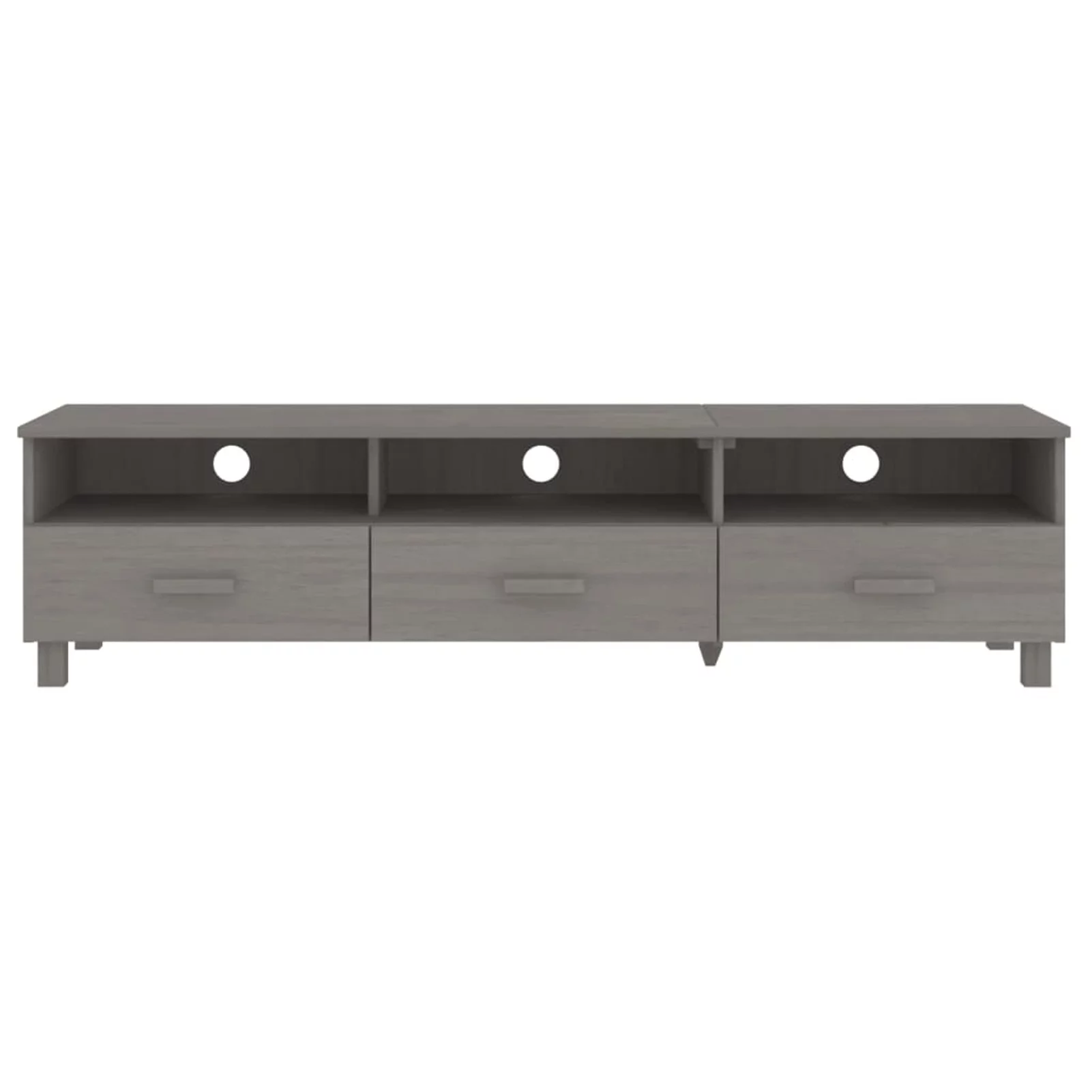 moobody TV Stand HAMAR Gray 62.2