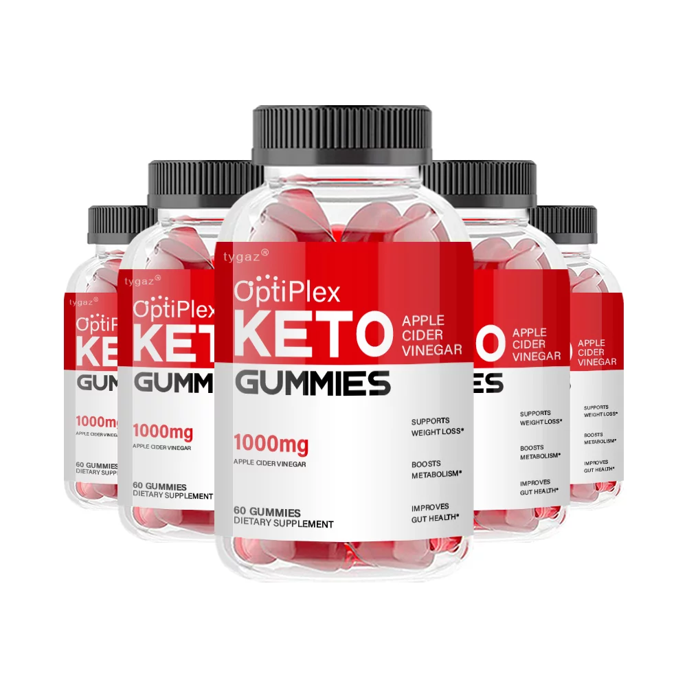(5 Pack) OptiPlex Gummies, Optiplex Keto ACV Gummies