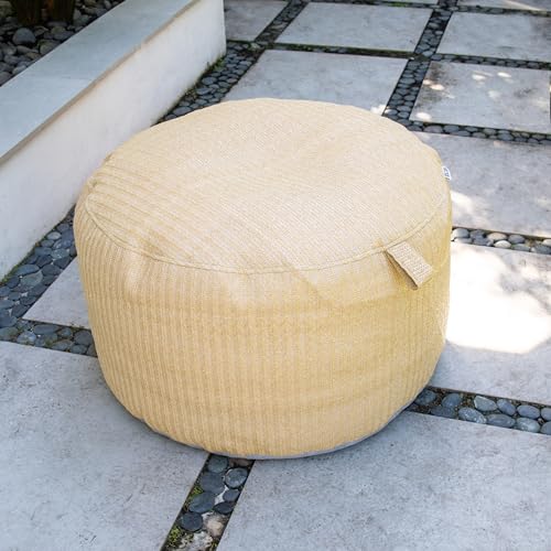 Big Joe Tuffet Weatherproof Bean Bag Chair, Paprika Bella Sunmax, Durable Weather Resistant Fabric, 2.5 feet Teardrop