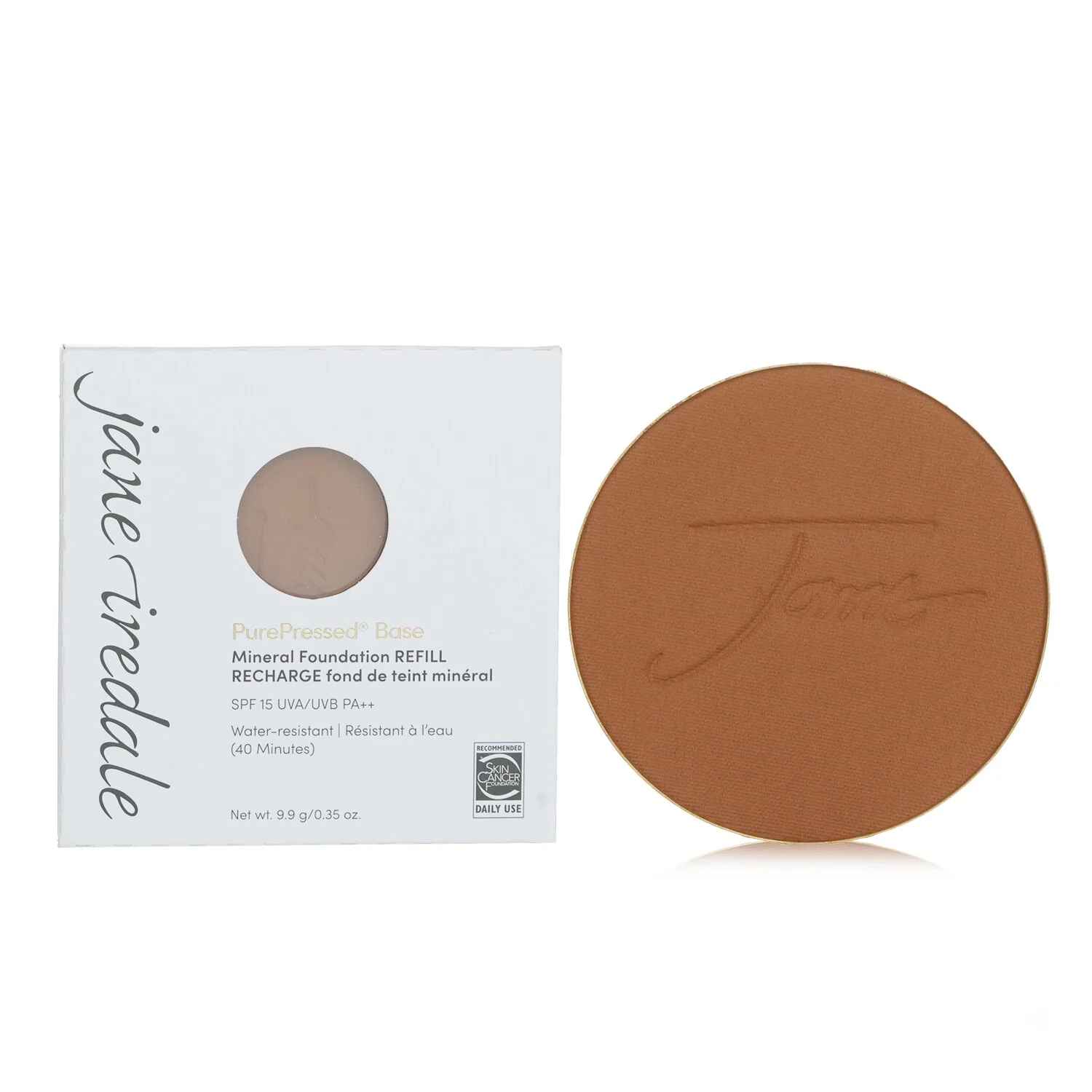Jane Iredale PurePressed Base Mineral Foundation Refill SPF 20 - Latte  9.9g/0.35oz