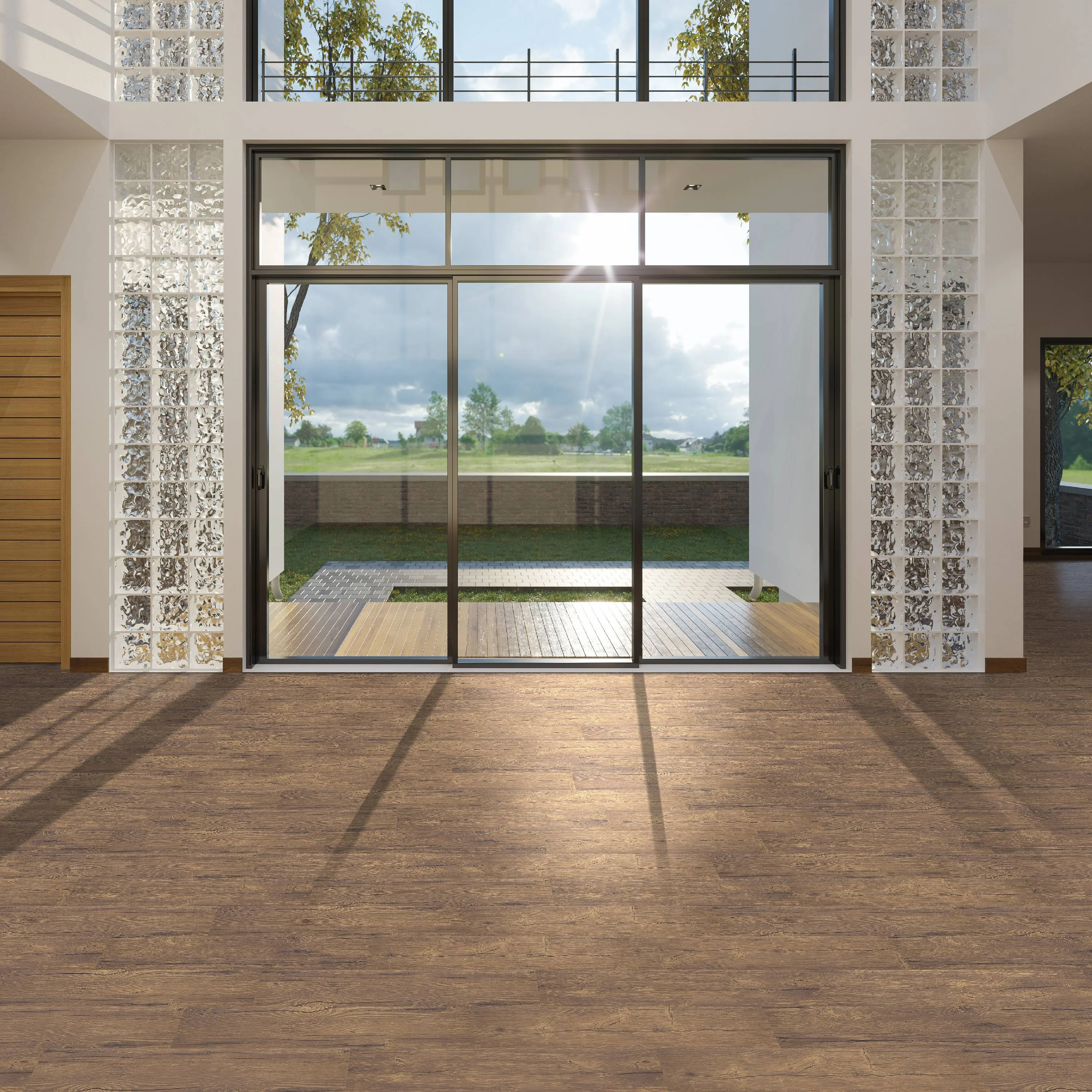 Achim Nexus Self Adhesive Vinyl Floor Planks - 60 Planks/90 Sq. ft., Saddle