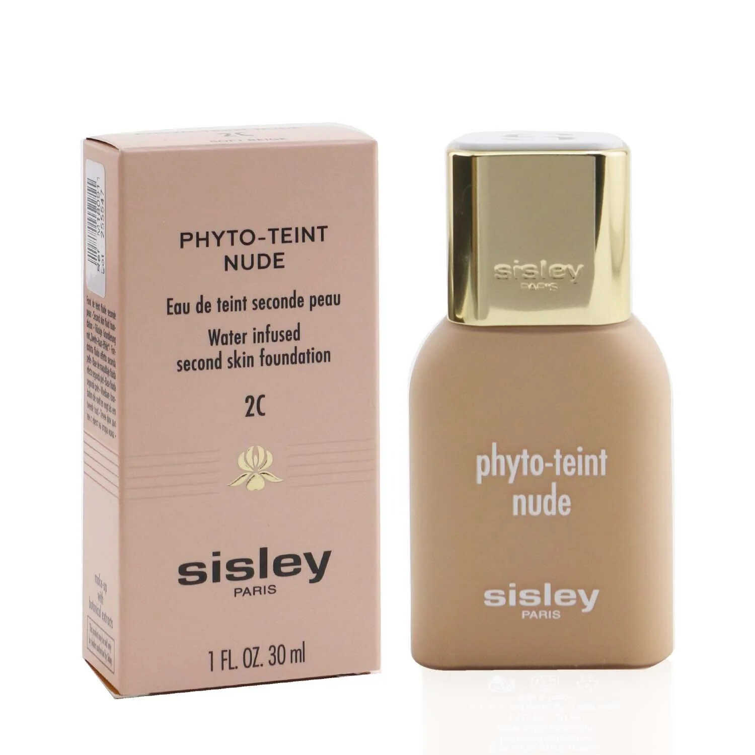 Sisley Phyto Teint Nude Water Infused Second Skin Foundation - # 1W Cream  30ml/1oz