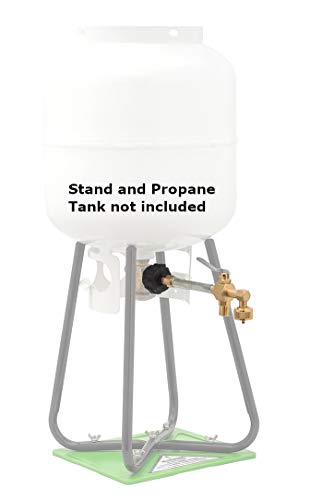 Flame King Propane Refill Fitting Adapter Valve for 1LB Camping Refillable Tank Cylinders