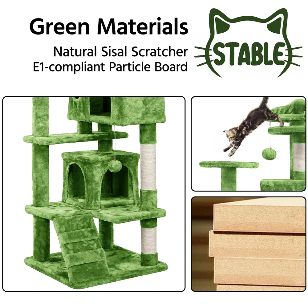 Smile Mart Upholstered 6-Level 54