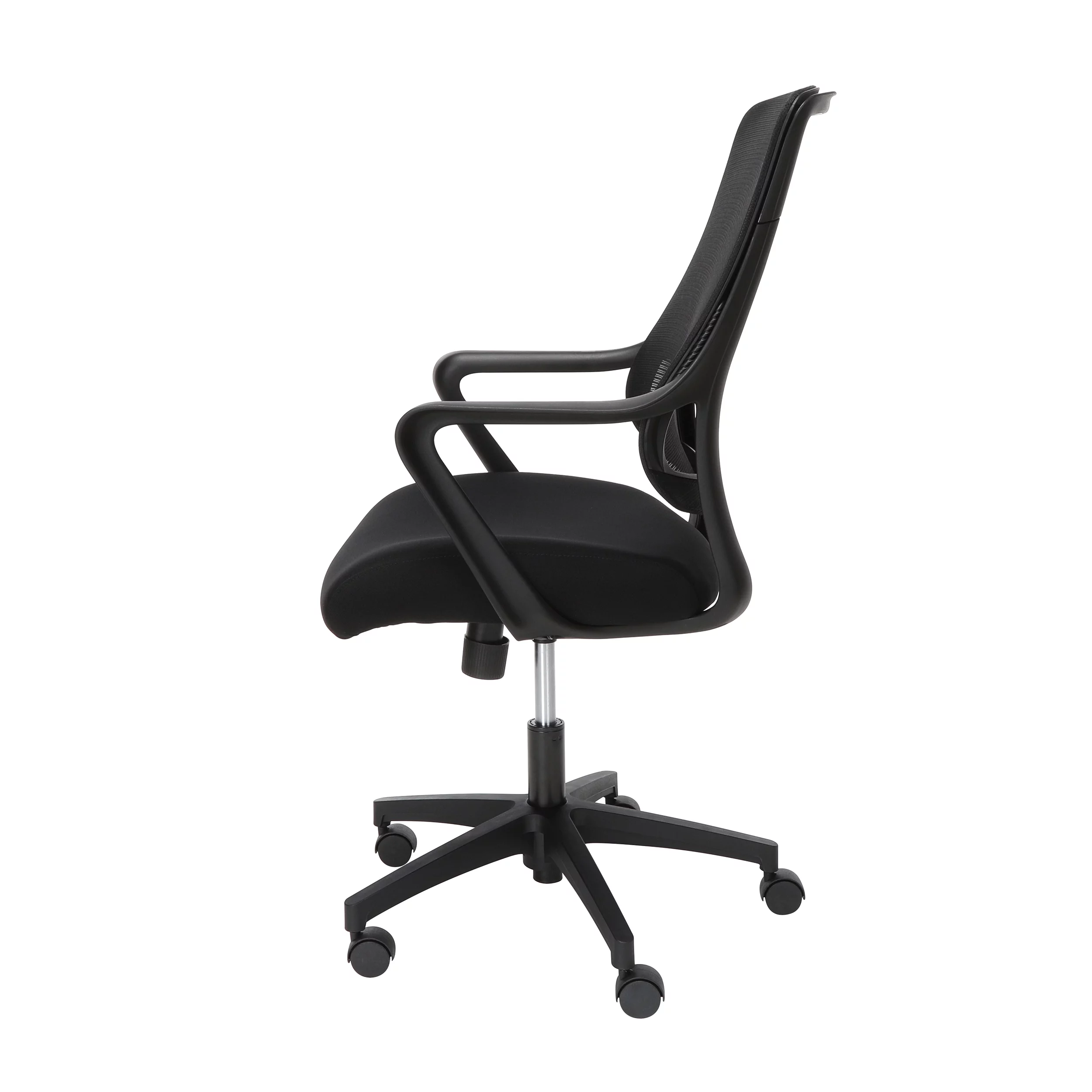 HON Basyx Helium Commercial-Grade Light Task Chair, Office Chair, in Black (BSX100VA10T)