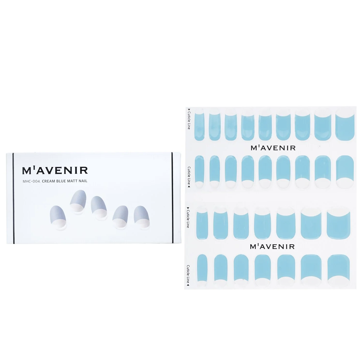 Mavenir Nail Sticker (Assorted Colour) - # Lollipops Nail  32pcs