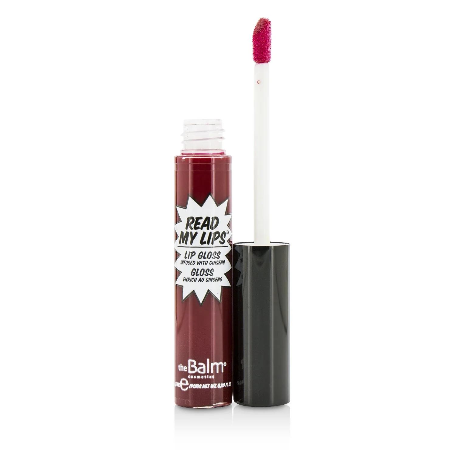 TheBalm Read My Lips (Lip Gloss Infused With Ginseng) - #Pow!  6.5ml/0.219oz