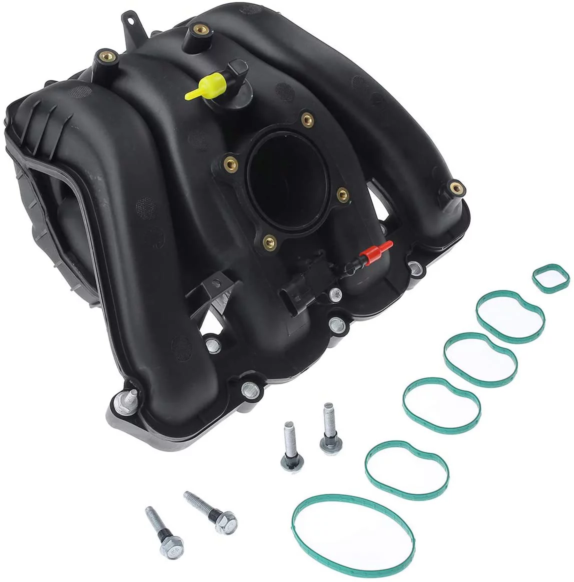 A-Premium Engine Intake Manifold Compatible with Chevrolet Equinox 10-17 Malibu 13-14 GMC Terrain 12-17 Buick Regal LaCrosse 2011-2016 L4 2.4L