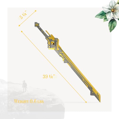 Costume Accessories Anime Foam Sword - Durable LARP Sword - Collectible Foam Swords for Adults - Prop Sword for Cosplays and Costume Parties