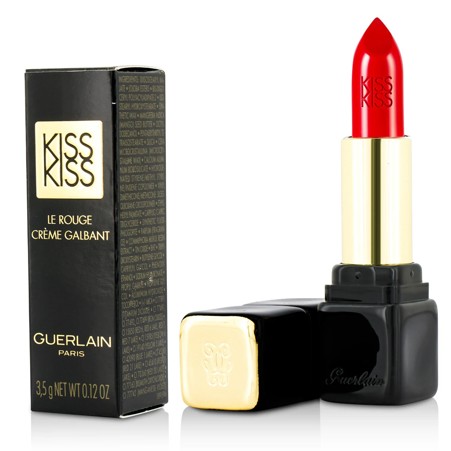 Guerlain KissKiss Shaping Cream Lip Colour - # 307 Nude Flirt  3.5g/0.12oz