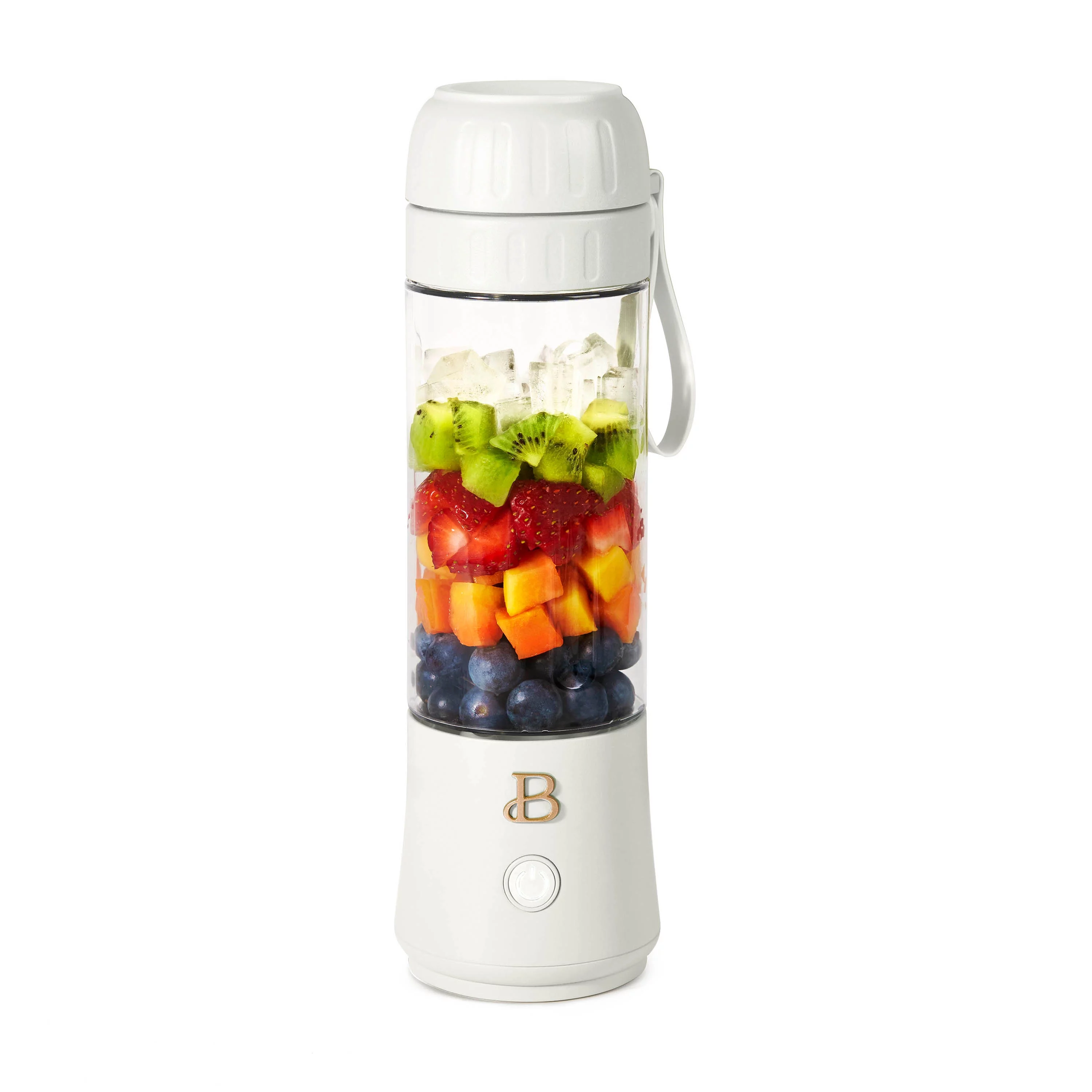 Beautiful Portable to-Go Blender 2.0, 70 W, 16 oz, White Icing by Drew Barrymore