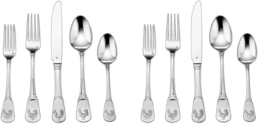 Cuisinart Rooster Flatware Sets (40-Piece)