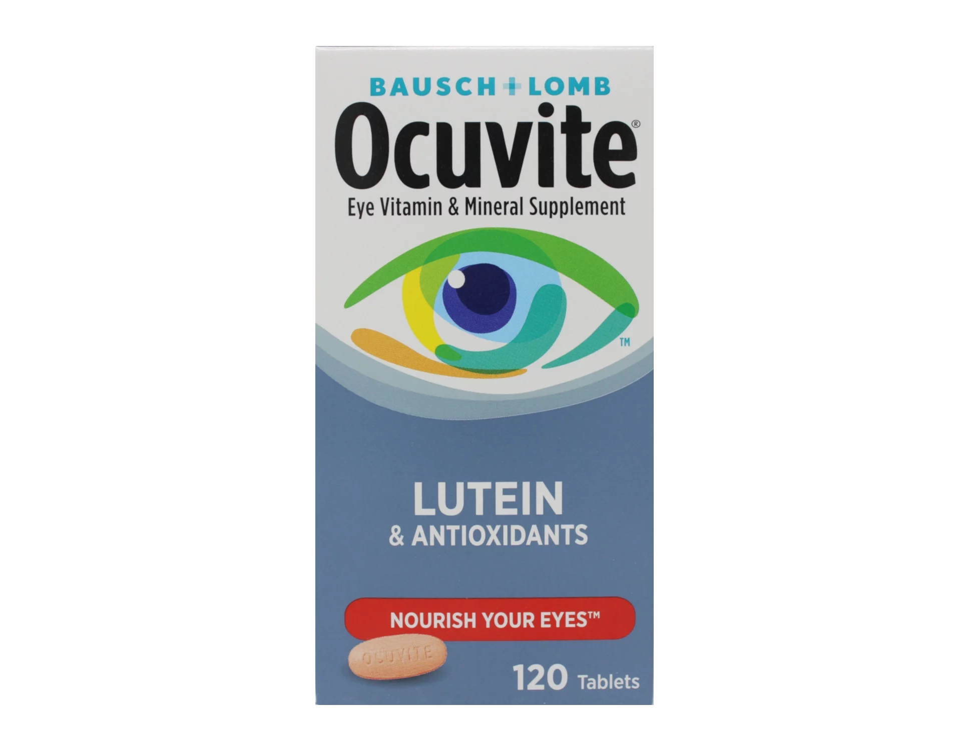 Bausch & Lomb Ocuvite Tablets 120 Tablets (Pack of 3)