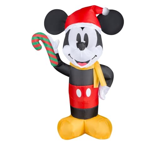 Disney Magic Holiday Mickey Mouse Airdorable 22-inch Tabletop Inflatable