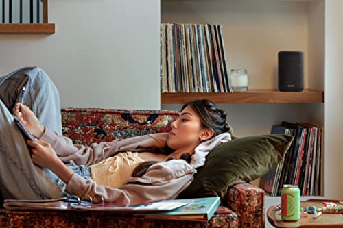 Denon Home 150 Wireless Smart Speaker – Compact Design, Wi-Fi & Bluetooth, HEOS Built-in, Alexa Built-in, Siri & AirPlay 2, Spotify Connect, Multi-Room Support, Black