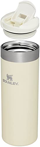 Stanley AeroLight Transit Bottle 16 oz | Locking Drink Through Lid | Leak Resistant Water Bottle or Coffee Travel Mug | Lightweight Insulated Stainless Steel | BPA-Free | Ash