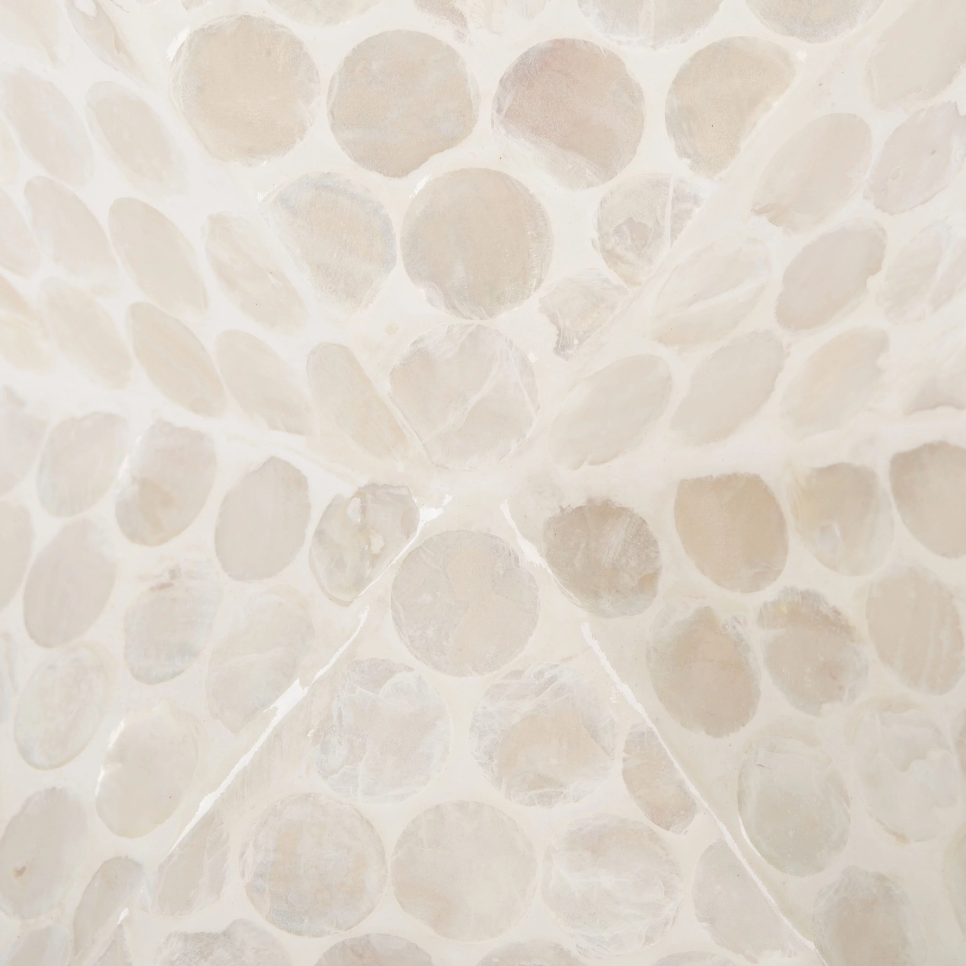 SAFAVIEH Milan Abstract Dot Square Accent Table, White