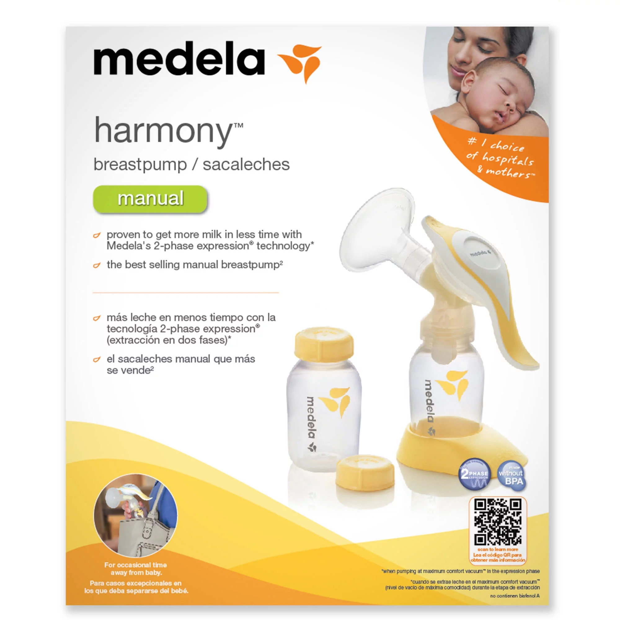 Medela Harmony Manual Breast Pump 1 Count