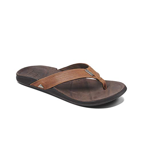 REEF J-Bay III Men's Full Grain Leather Flip Flop
