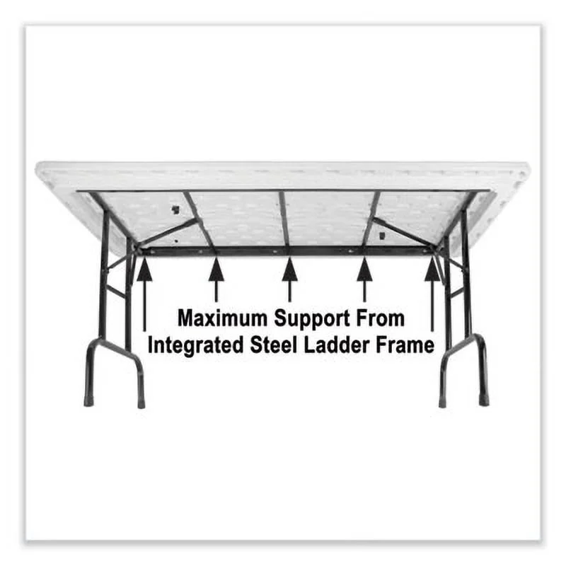 Adjustable Folding Tables, Rectangular, 72