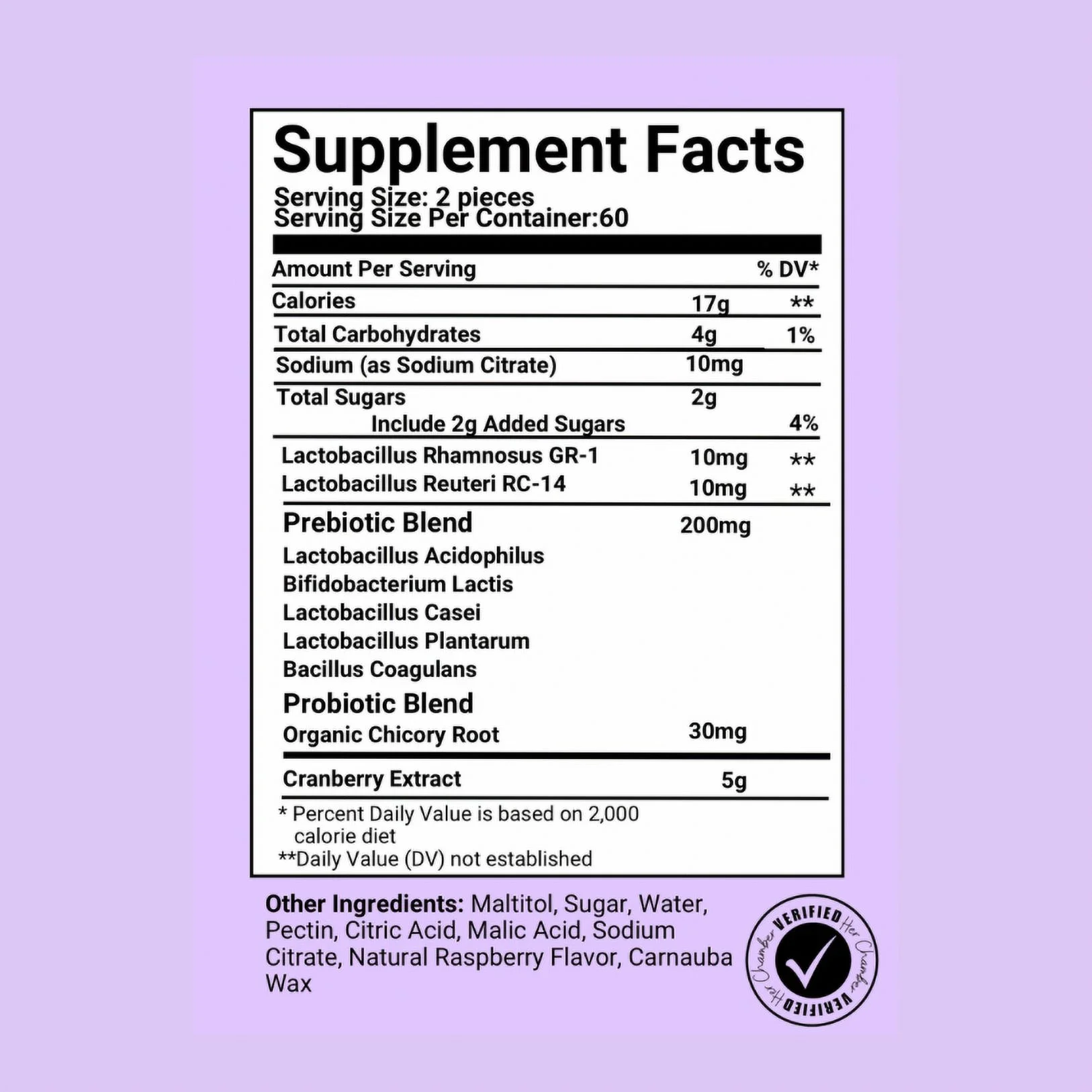 Her Chamber, Pre+Probiotic Gummies, Gut Health, Ph Balancing