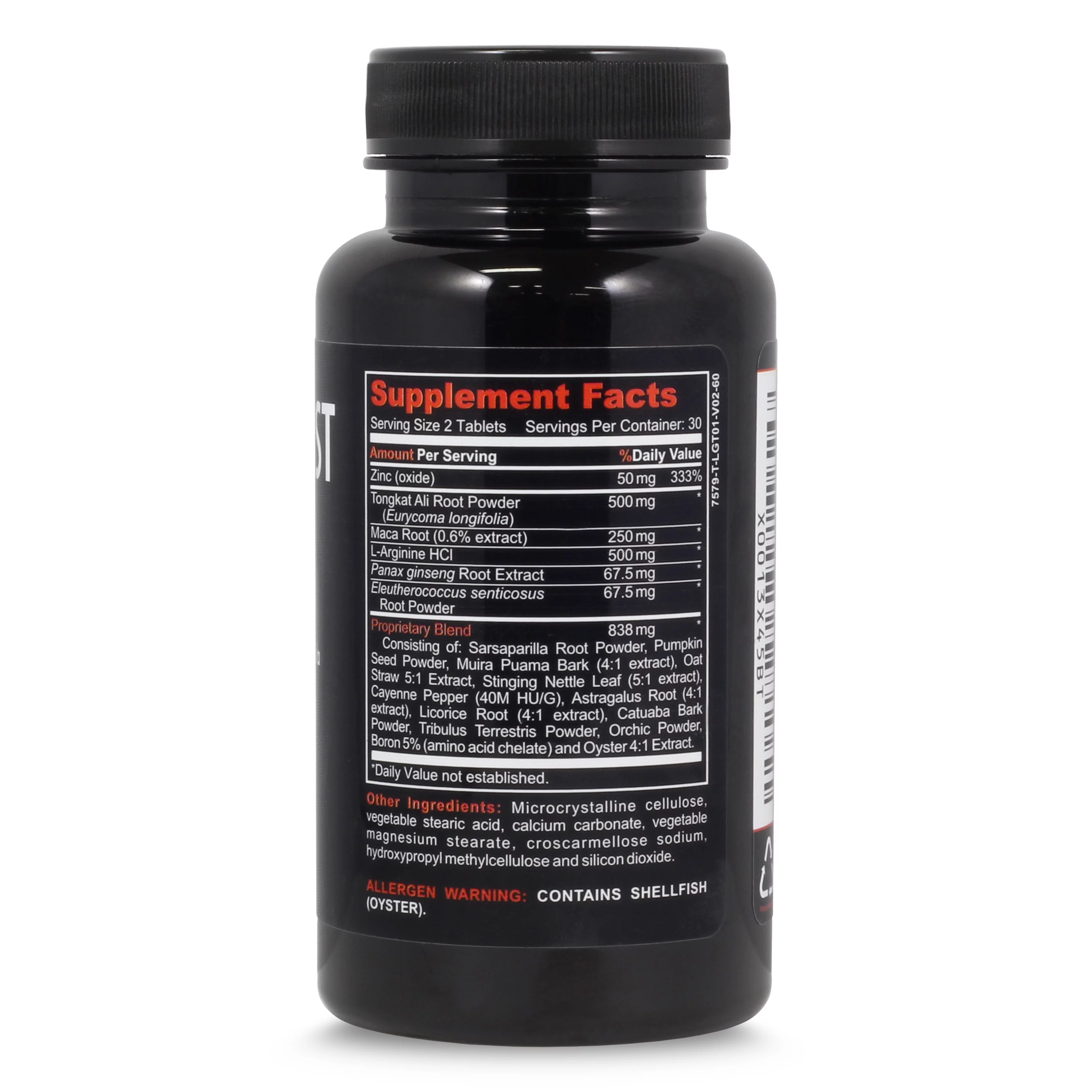 One Boost & Nitride Test Booster + Nitric Oxide Booster, 6 Ct