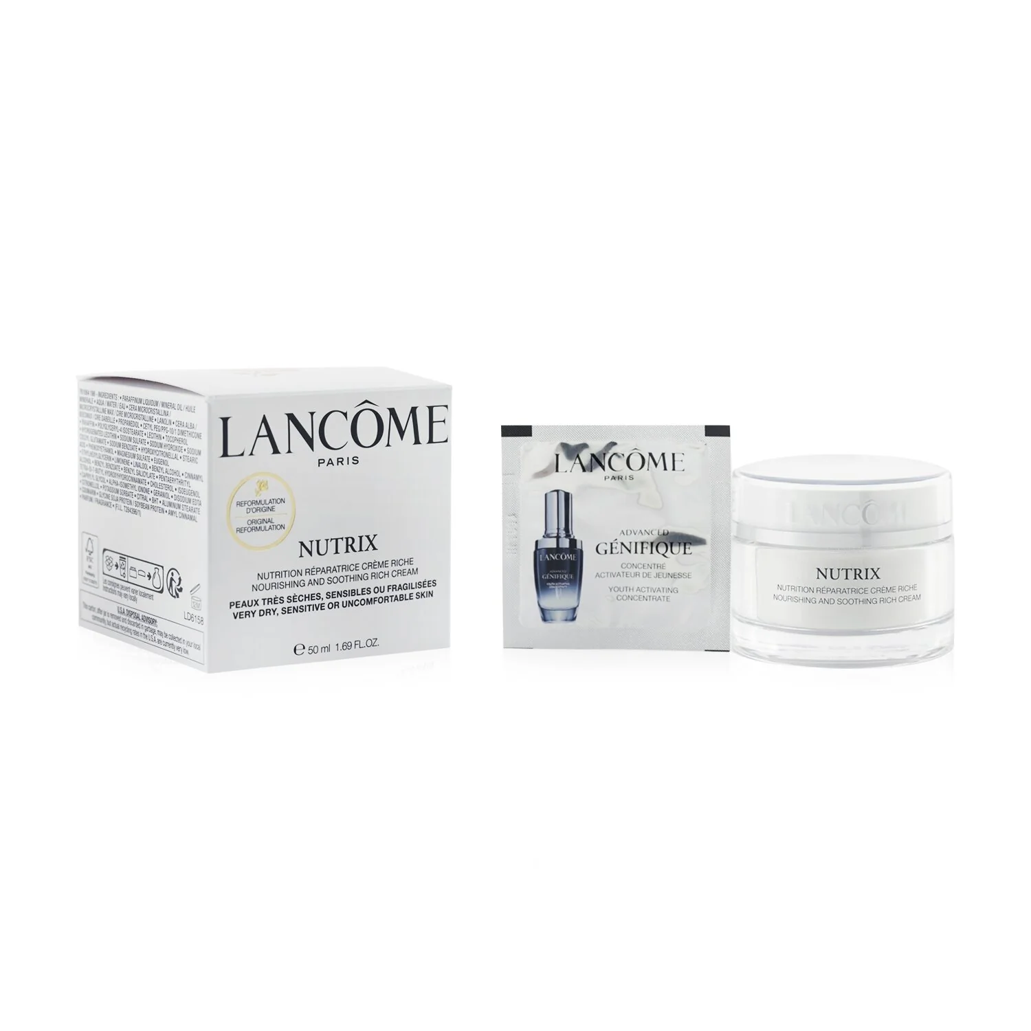 Lancome Nutrix Nourishing And Soothing Rich Cream  75ml/2.53oz