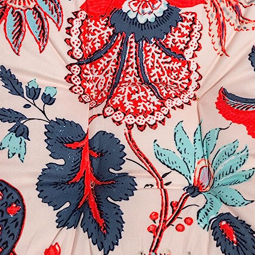 2-Pack Outdoor/Indoor Wicker Patio Seat Cushion Pad with Ties - Dining Chair Cushion, 17