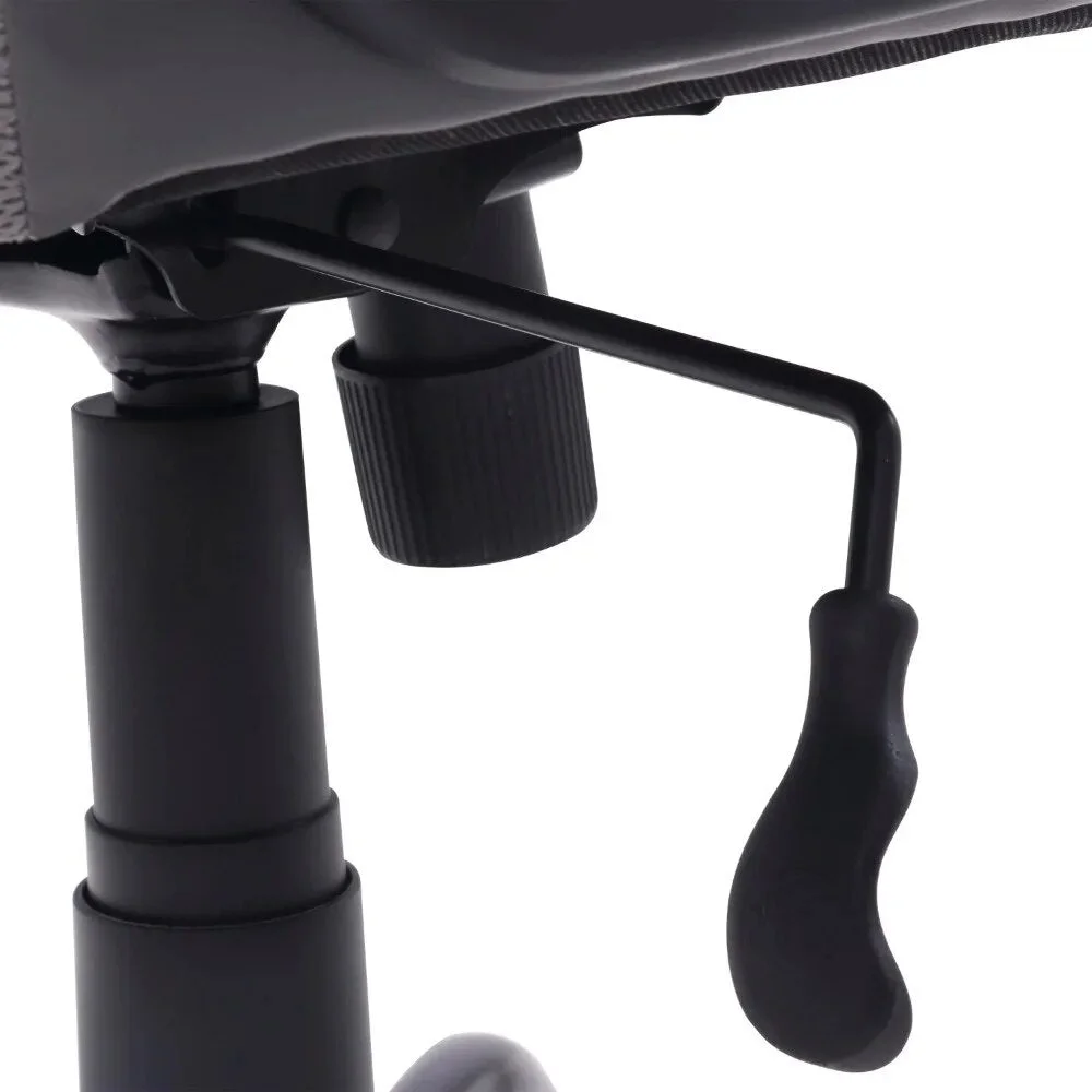 Mid-Back Manager's Office Chair With Arms Free Shipping Bonded Leather Brown Computer Chairs Lightweight Relax Swivel Furniture