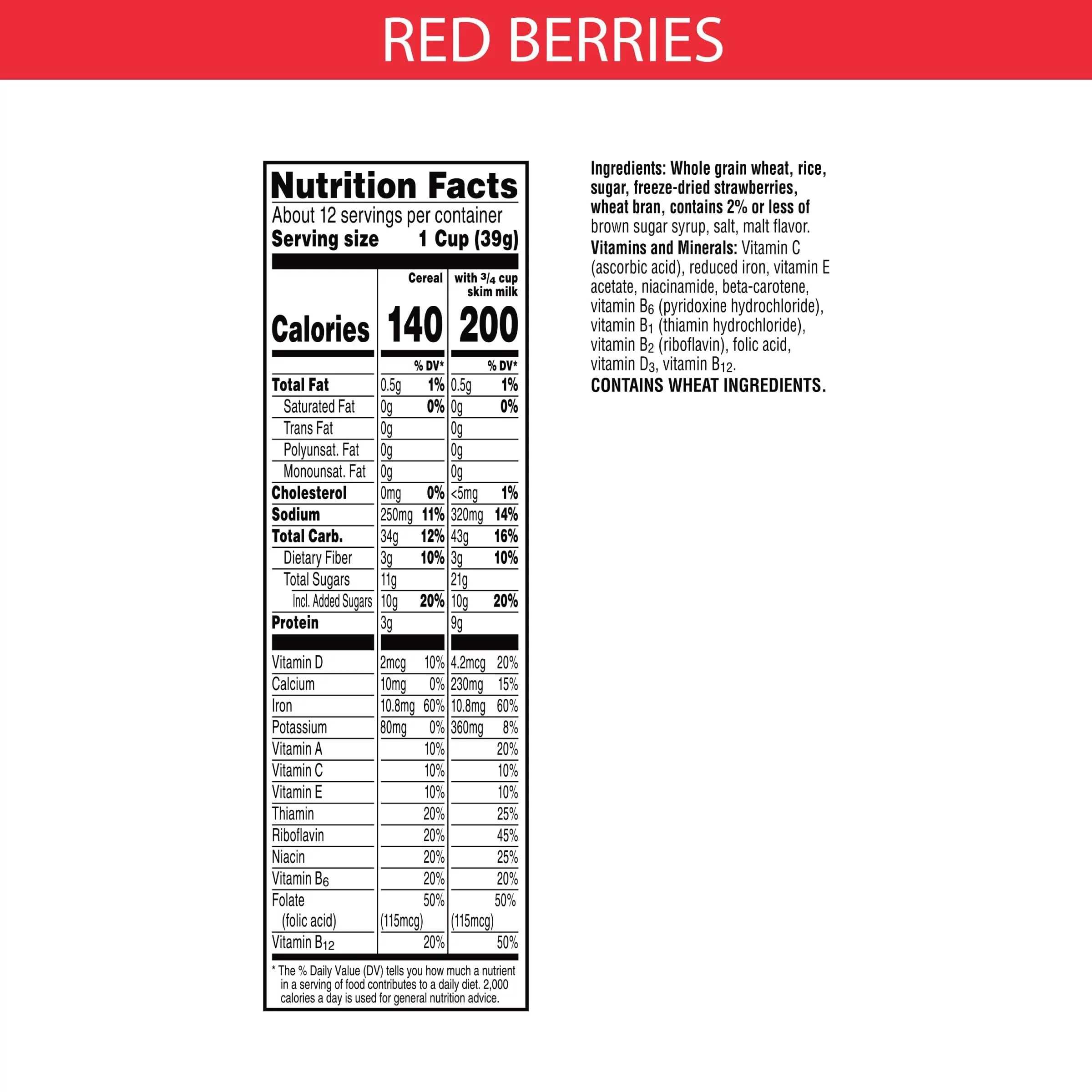 Kellogg S Special K Red Berries Cold Breakfast Cereal (Pack of 24)