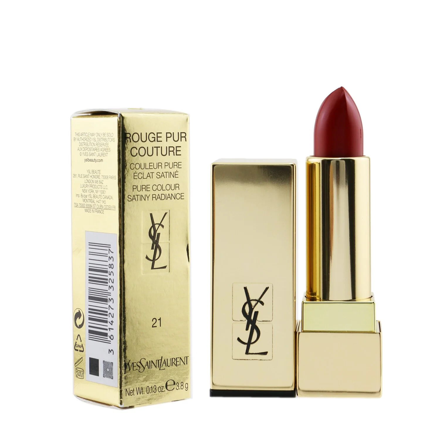 Yves Saint Laurent Rouge Pur Couture - #157 Nu Inattendu  3.8g/0.13oz