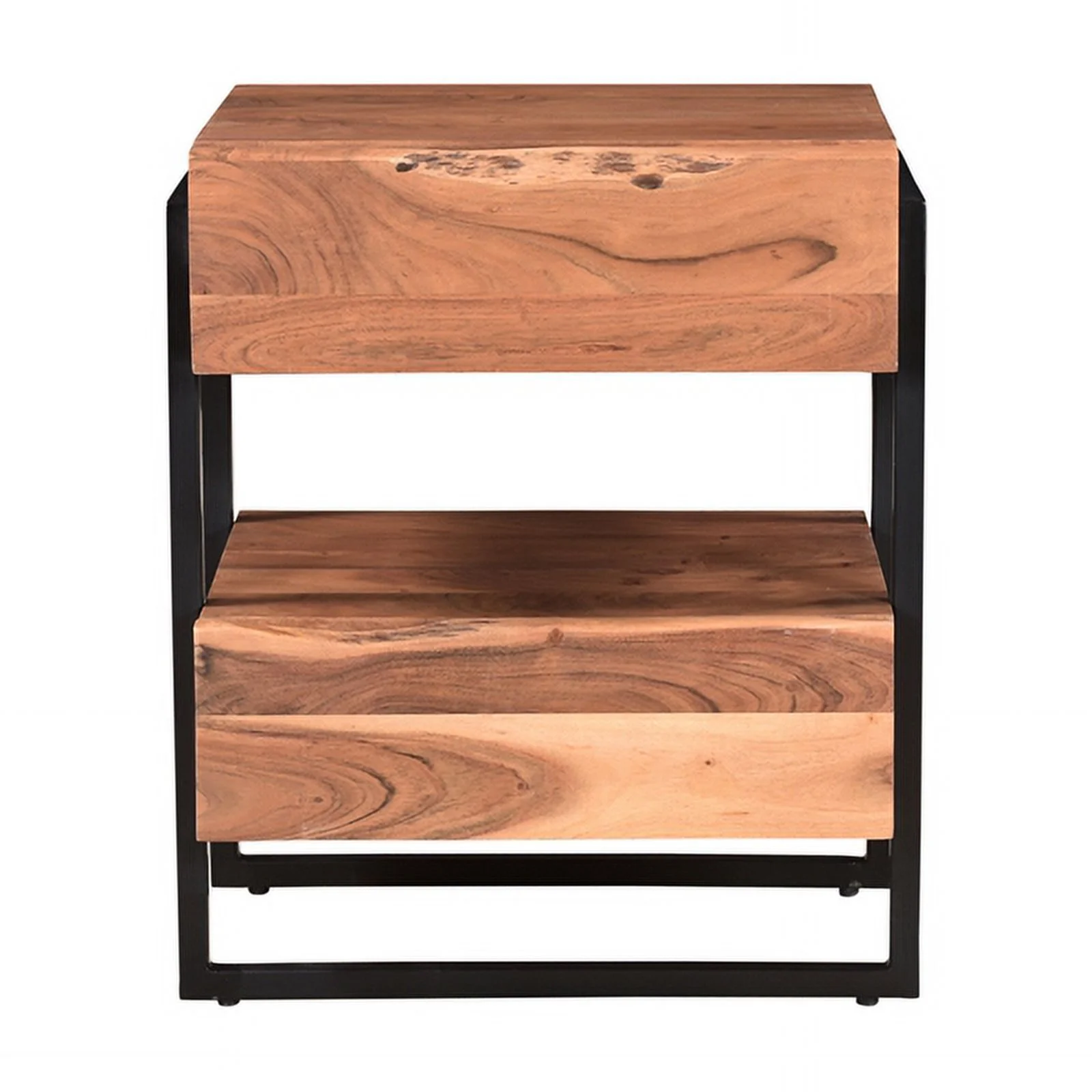 Taran Designs Harper 3-piece Solid Wood King Bedroom Set in Brown