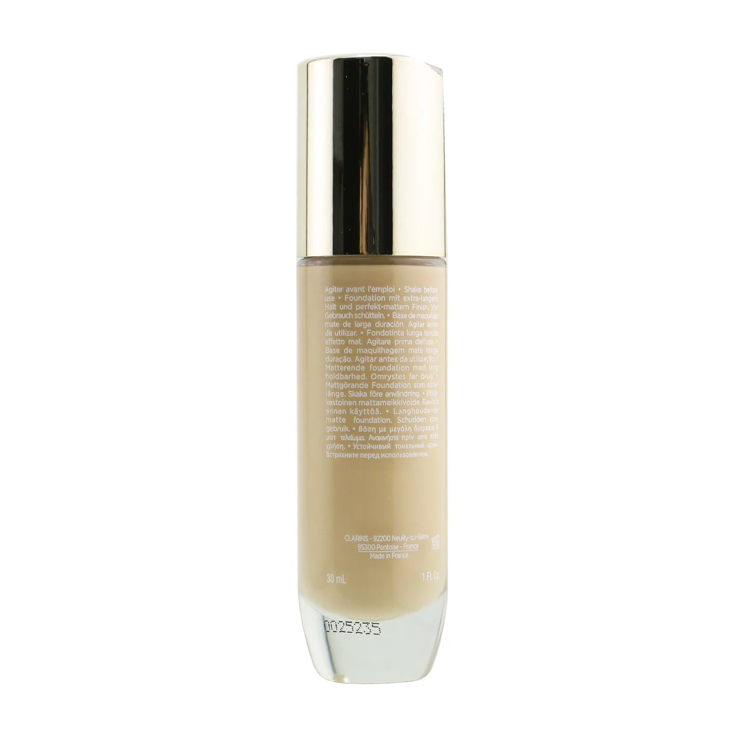 Clarins Everlasting Long Wearing & Hydrating Matte Foundation - # 109C Wheat  30ml/1oz