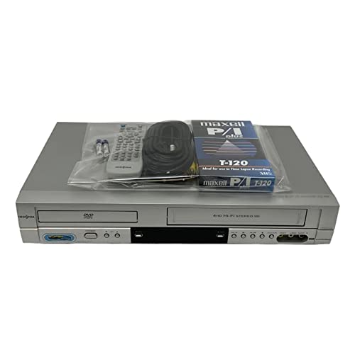 Insignia IS-DVD040924 DVD/VCR Player Combo DVD Video Cassette Recorder 4 Head Hi Fi Stereo