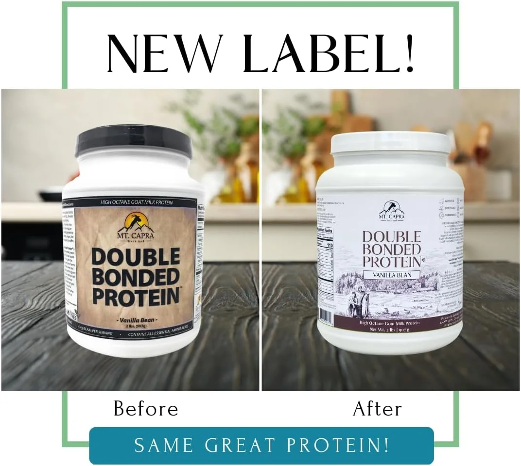Mt. Capra Products Double Bonded Protein Vanilla Bean - 2 lbs
