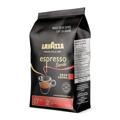 Lavazza Espresso Barista Gran Crema Whole Bean Coffee Blend, Medium Espresso Roast, Oz Bag (Packaging May Vary) - 2.2 LB, 35.2 Ounce