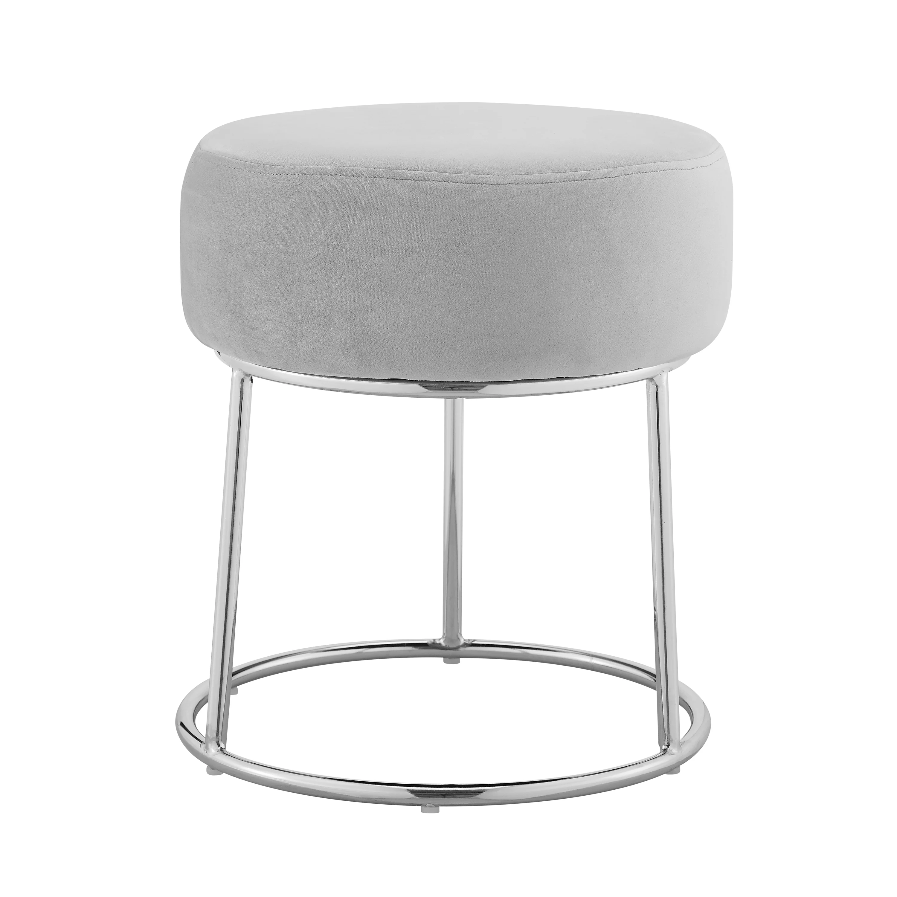 Linon Brandi Vanity Stool, 18.25