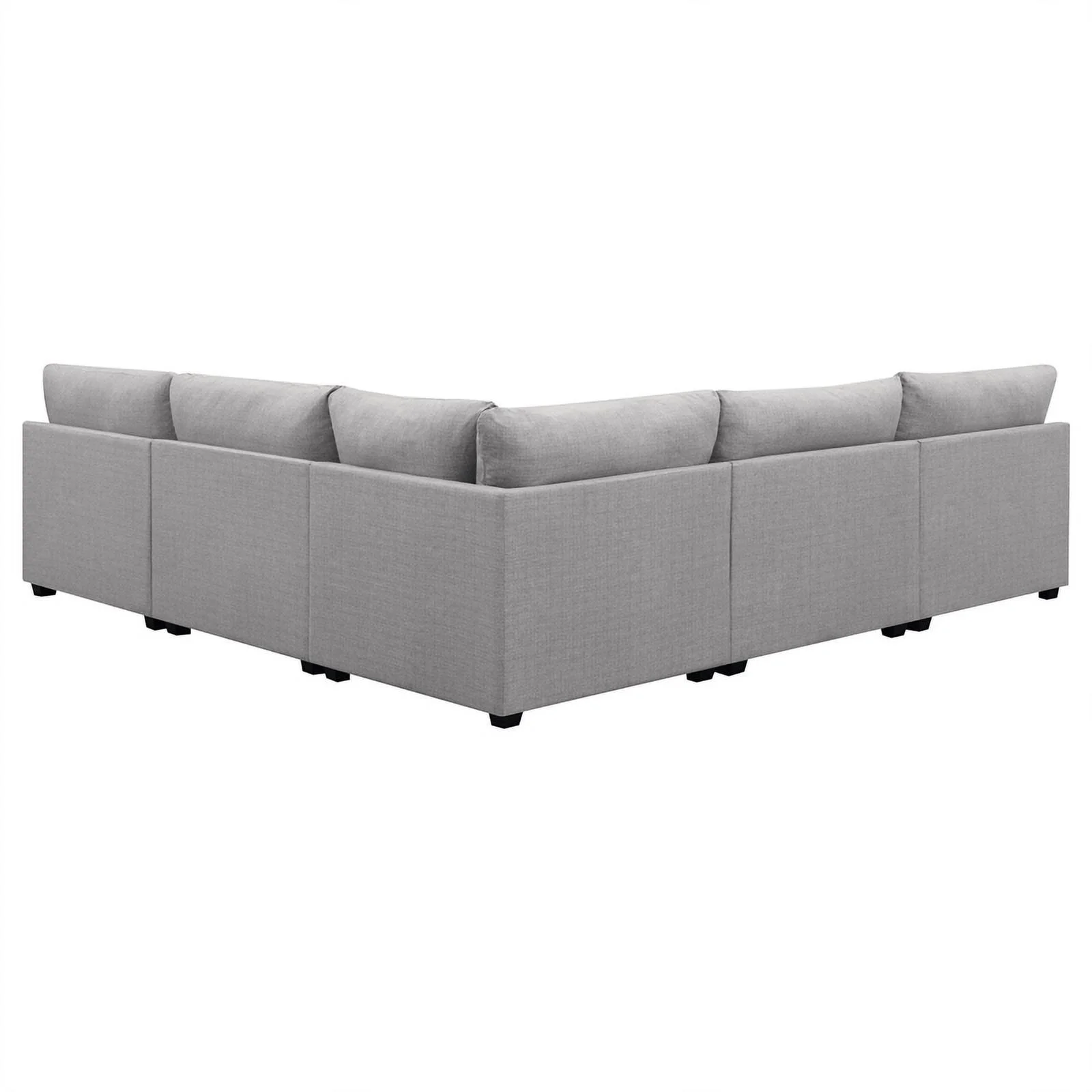 Coaster Cambria 5-piece Fabric Upholstered Modular Sectional Gray
