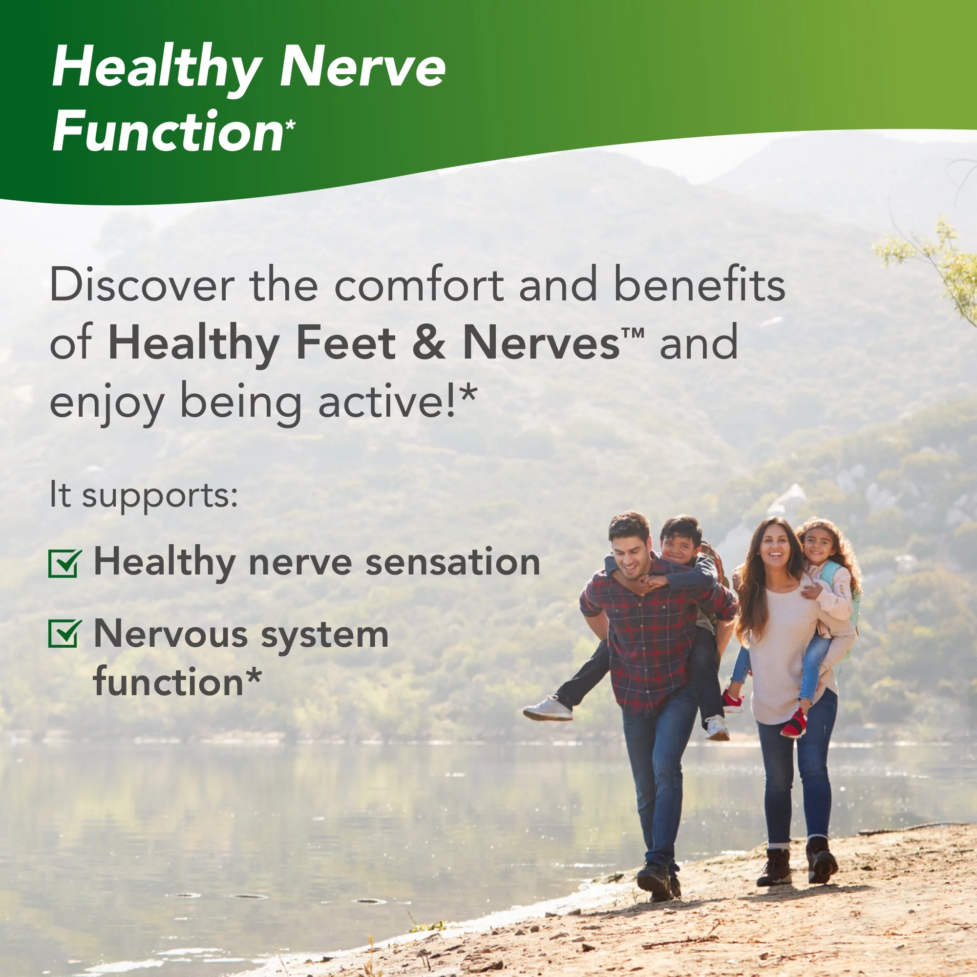 EuroPharma - Terry Naturally Healthy Feet & Nerves - 120 Capsules