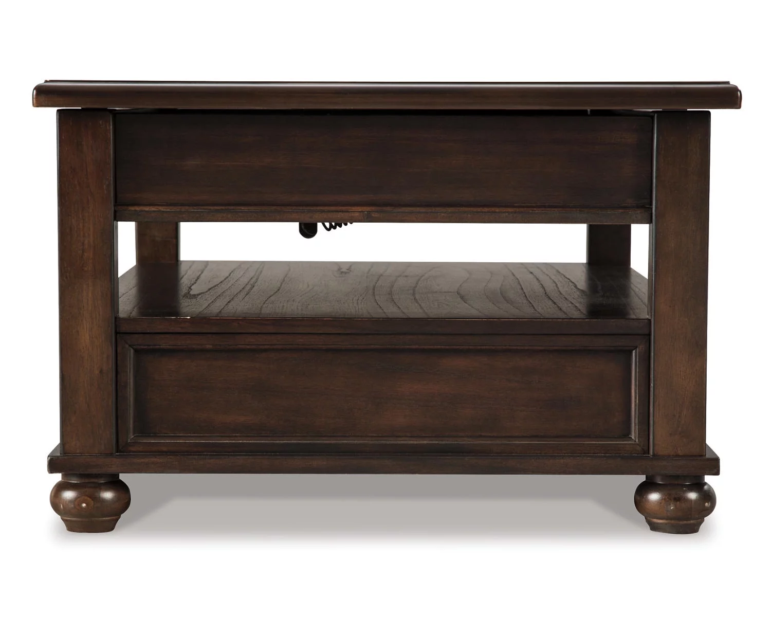 Signature Design by Ashley Casual Barilanni Coffee Table with Lift Top Dark Brown