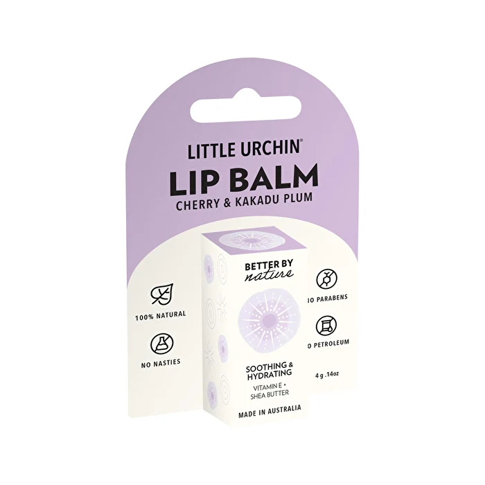 Little Urchin Lip Balm Cherry Kakadu Plum 4g