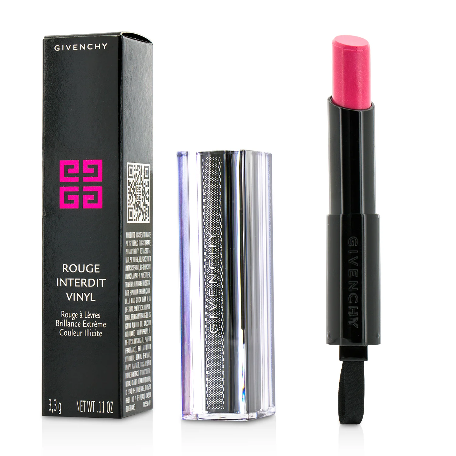Givenchy Rouge Interdit Vinyl Extreme Shine Lipstick - # 10 Rouge Provocant  3.3g/0.11oz